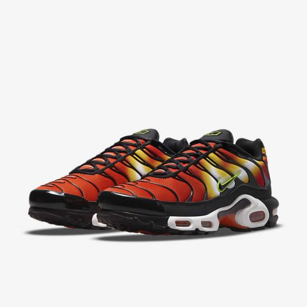 Nike Air Max Plus Men's Sneakers Orange / Gold / Black | NK951MUA