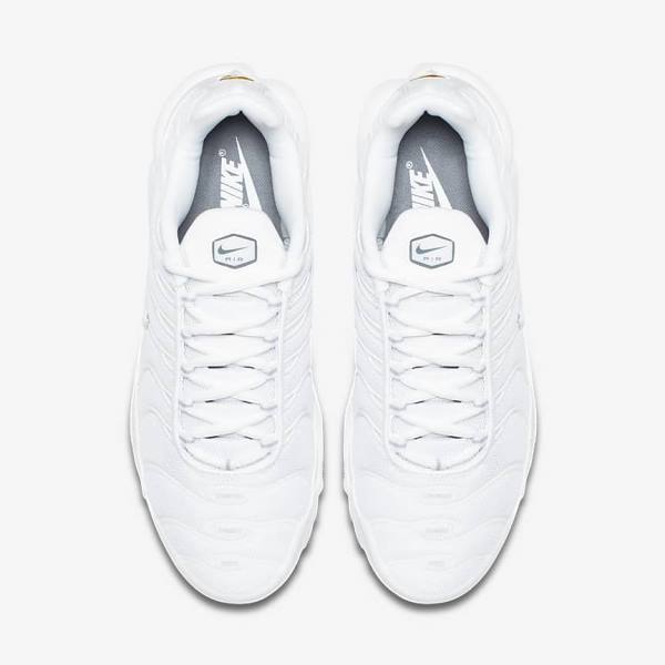 Nike Air Max Plus Men's Sneakers White / Black / Grey / White | NK082YOH