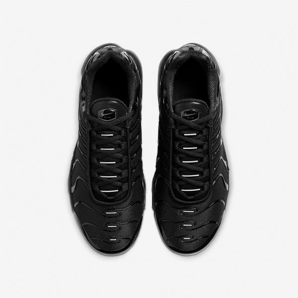 Nike Air Max Plus Older Kids' Sneakers Black | NK051VPY