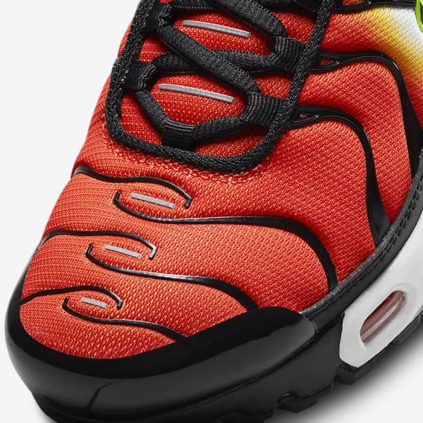 Nike Air Max Plus Older Kids' Sneakers Orange / Gold / Black | NK713EVD