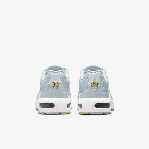 Nike Air Max Plus Older Kids' Sneakers White | NK958ZNW