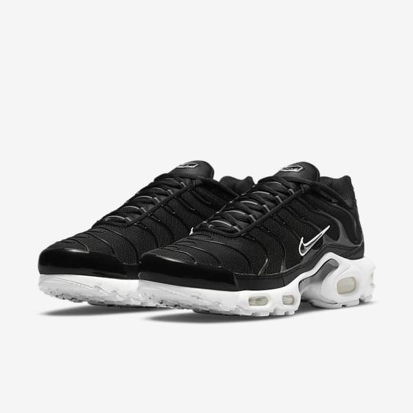 Nike Air Max Plus Women's Sneakers Black / White | NK725UYD