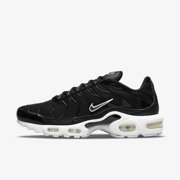 Nike Air Max Plus Women\'s Sneakers Black / White | NK725UYD