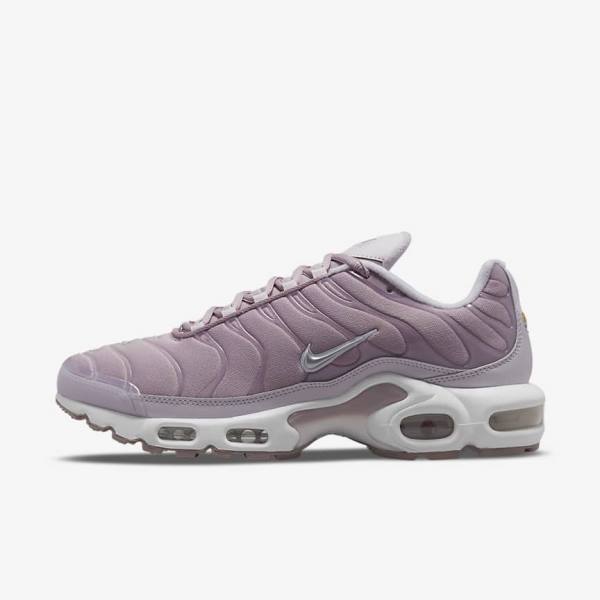 Nike Air Max Plus Women\'s Sneakers Purple / White / Metal Silver | NK950NOU