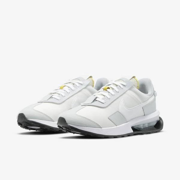 Nike Air Max Pre-Day Men's Sneakers White / Platinum / Grey / White | NK568CNQ