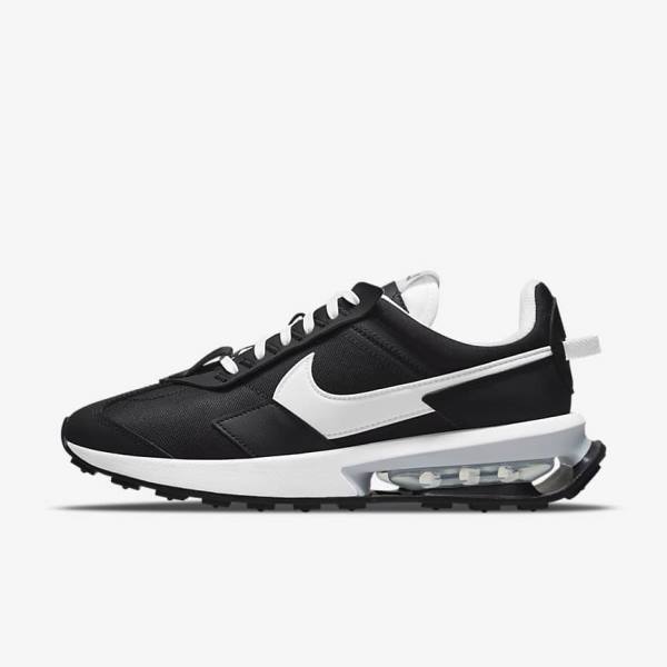 Nike Air Max Pre-Day Women\'s Sneakers Black / Metal Silver / White | NK318AVC