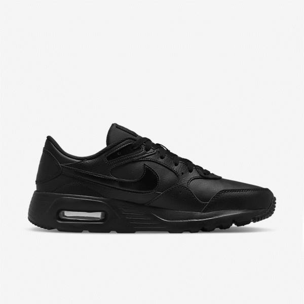 Nike Air Max SC Leather Men's Sneakers Black | NK213VCU