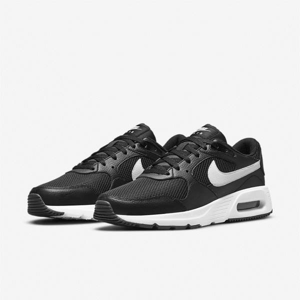 Nike Air Max SC Men's Sneakers Black / White | NK826JUX