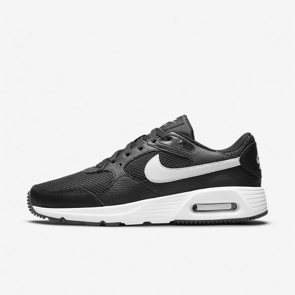 Nike Air Max SC Men\'s Sneakers Black / White | NK826JUX