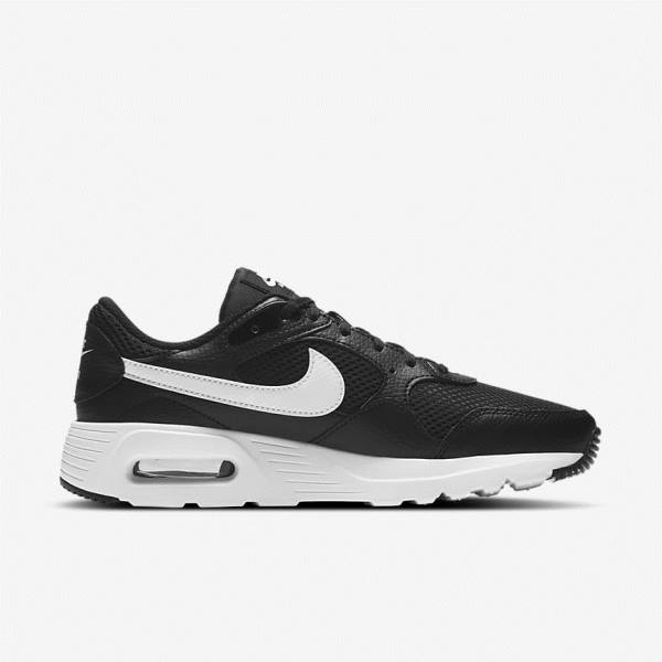 Nike Air Max SC Women's Sneakers Black / White | NK965XID