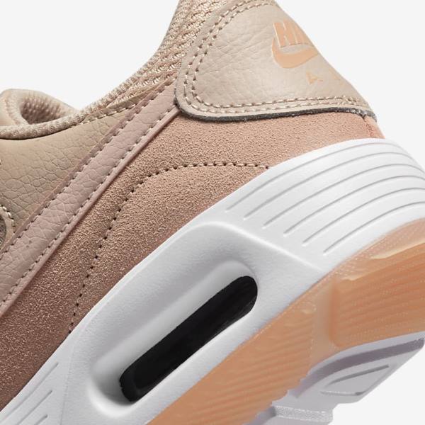 Nike Air Max SC Women's Sneakers Khaki Grey / Rose / White / Pink | NK270OKH