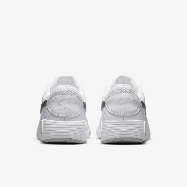 Nike Air Max SC Women's Sneakers White / Platinum / Metal Platinum | NK245LKP