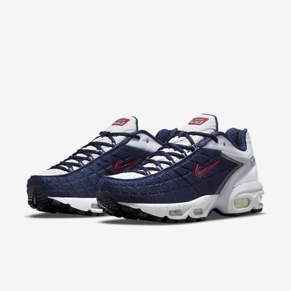 Nike Air Max Tailwind V SP Men's Sneakers Navy / Platinum / White / Red | NK038APC