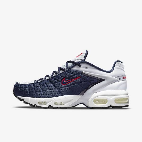 Nike Air Max Tailwind V SP Men\'s Sneakers Navy / Platinum / White / Red | NK038APC