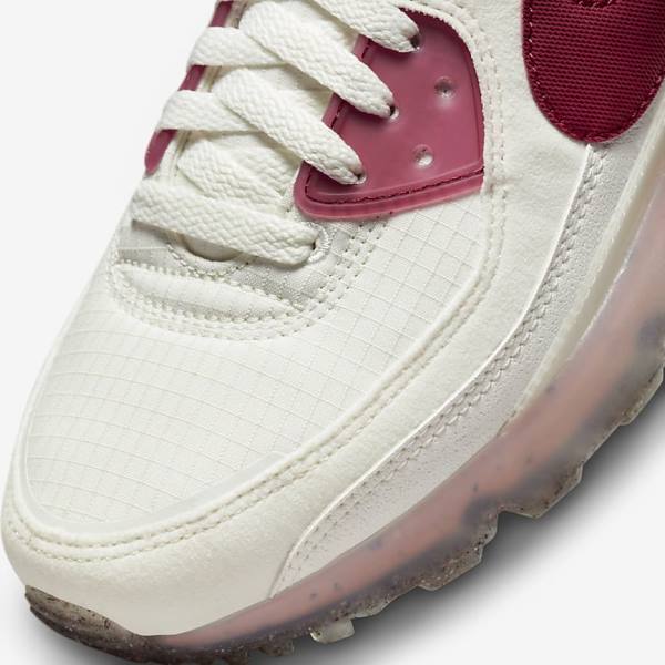 Nike Air Max Terrascape 90 Women's Sneakers White / Pink / Burgundy | NK015JMG