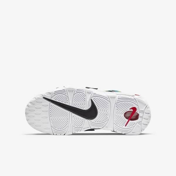 Nike Air More Uptempo Older Kids' Sneakers White | NK285TOZ