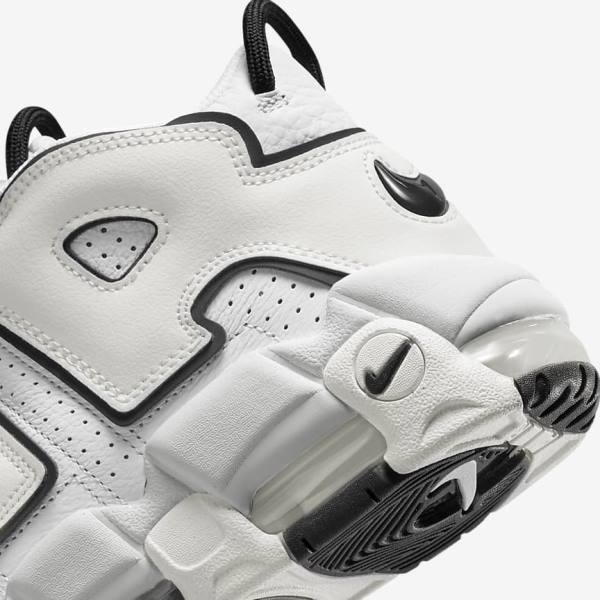 Nike Air More Uptempo Women's Sneakers White / Black | NK539WXB