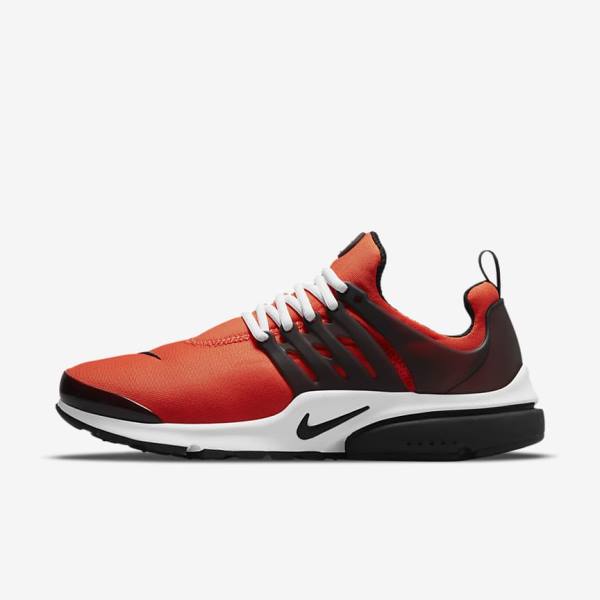 Nike Air Presto Men\'s Sneakers Orange / White / Black | NK832RSN