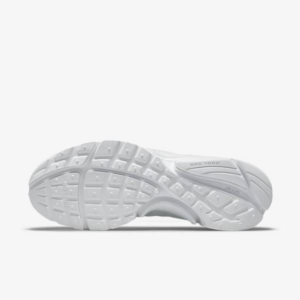 Nike Air Presto Men's Sneakers White / Platinum | NK386YVJ