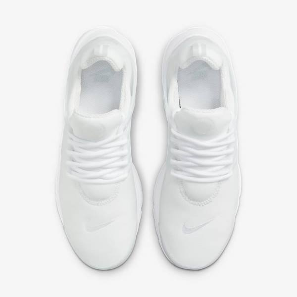 Nike Air Presto Men's Sneakers White / Platinum | NK386YVJ