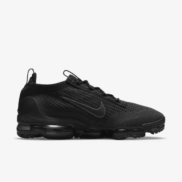 Nike Air VaporMax 2021 FK Men's Sneakers Black / Dark Grey | NK893BTC