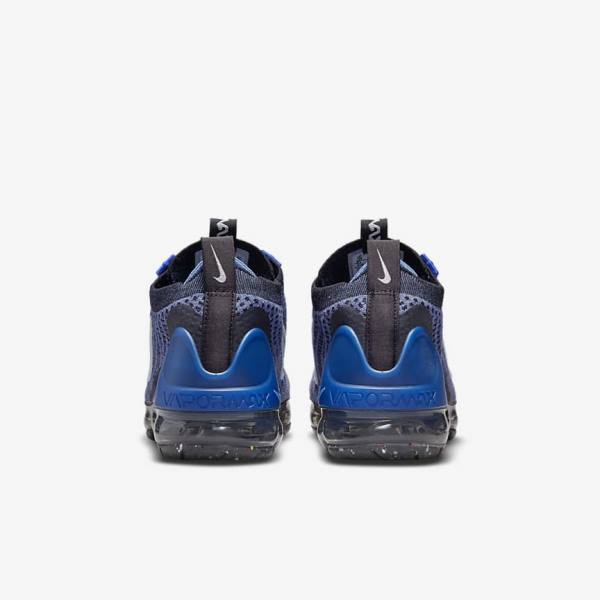 Nike Air VaporMax 2021 FK Older Kids' Sneakers Royal / White / Dark Grey / Black | NK508KDL