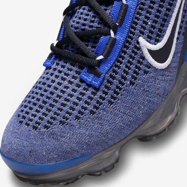 Nike Air VaporMax 2021 FK Older Kids' Sneakers Royal / White / Dark Grey / Black | NK508KDL