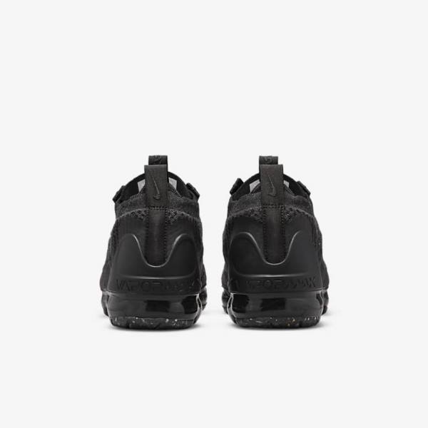 Nike Air VaporMax 2021 FK Older Kids' Sneakers Black / Dark Grey | NK830UDQ