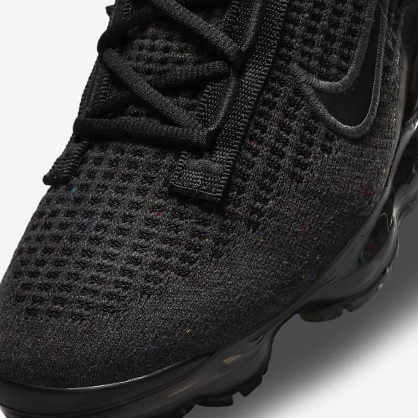 Nike Air VaporMax 2021 FK Older Kids' Sneakers Black / Dark Grey | NK830UDQ