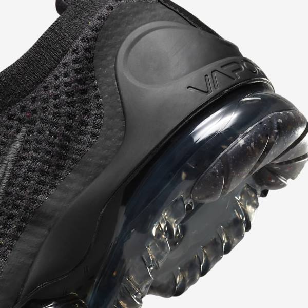 Nike Air VaporMax 2021 FK Older Kids' Sneakers Black / Dark Grey | NK830UDQ