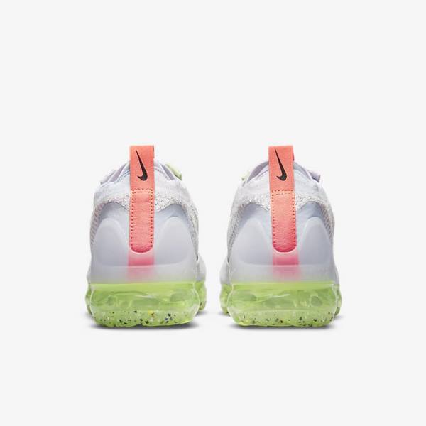 Nike Air VaporMax 2021 FK Women's Sneakers Light Beige / Light Green / Black | NK897RBU