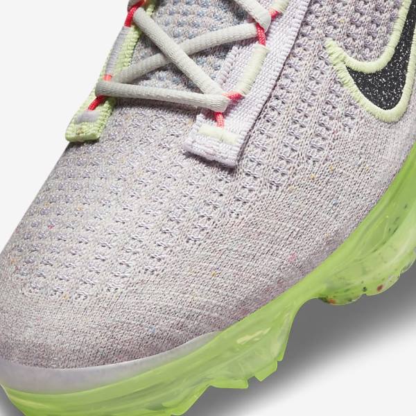 Nike Air VaporMax 2021 FK Women's Sneakers Light Beige / Light Green / Black | NK897RBU