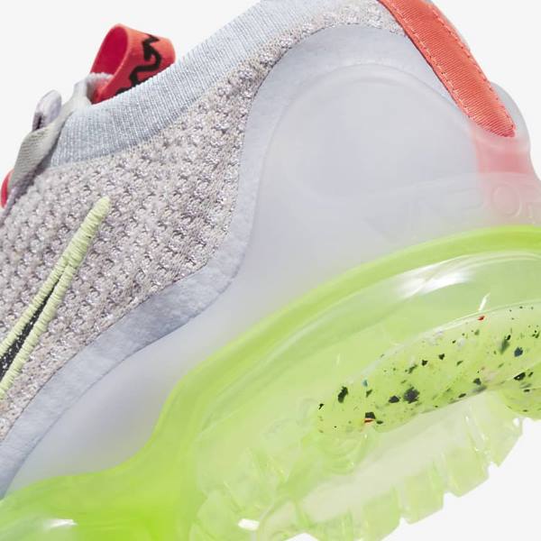 Nike Air VaporMax 2021 FK Women's Sneakers Light Beige / Light Green / Black | NK897RBU