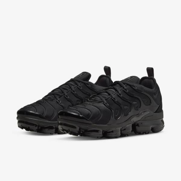 Nike Air VaporMax Plus Men's Sneakers Black / Dark Grey | NK015TQV