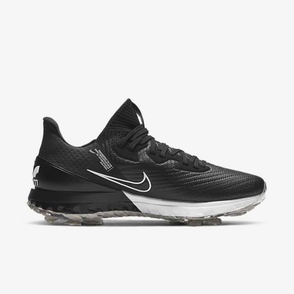 Nike Air Zoom Infinity Tour Men's Golf Shoes Black / White | NK529JCO