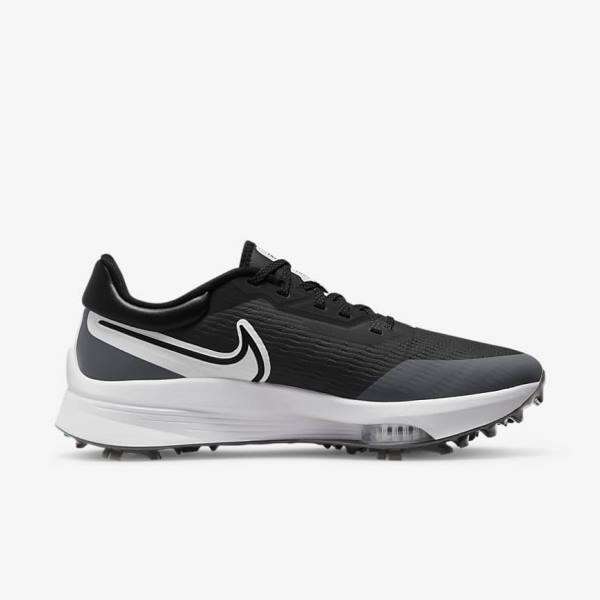 Nike Air Zoom Infinity Tour NEXT% Men's Golf Shoes Black / Grey / Turquoise / White | NK168HUG