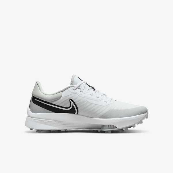 Nike Air Zoom Infinity Tour NEXT% Men's Golf Shoes White / Grey / Turquoise / Black | NK270WXC