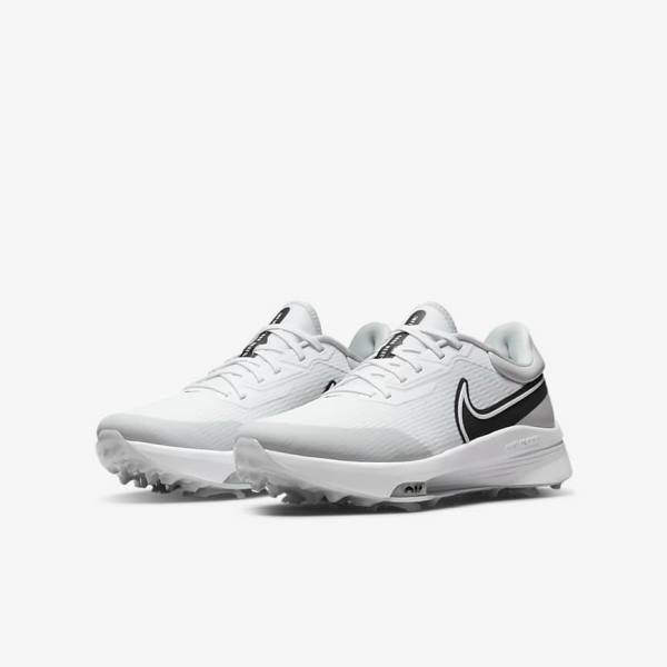 Nike Air Zoom Infinity Tour NEXT% Men's Golf Shoes White / Grey / Turquoise / Black | NK270WXC