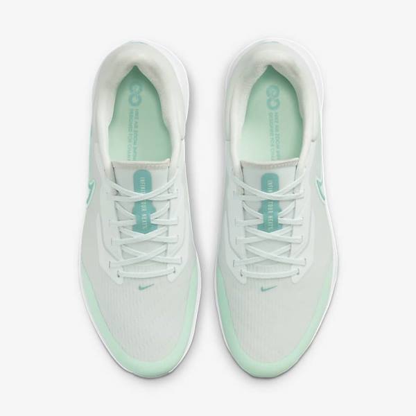 Nike Air Zoom Infinity Tour NEXT% Men's Golf Shoes White / Mint / Platinum / Turquoise | NK340COL