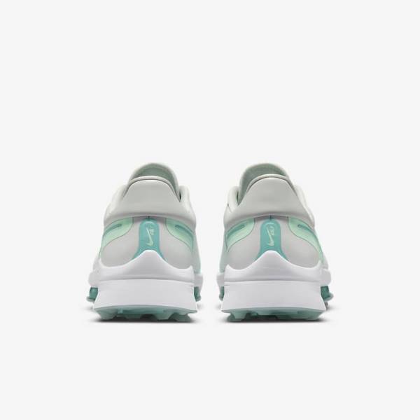 Nike Air Zoom Infinity Tour NEXT% Men's Golf Shoes White / Mint / Platinum / Turquoise | NK340COL