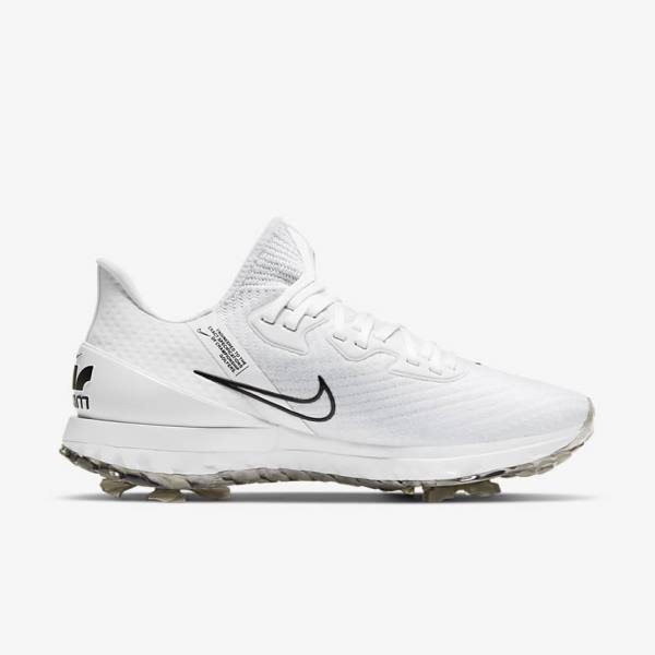 Nike Air Zoom Infinity Tour Women's Golf Shoes White / Platinum / Black | NK729NWJ