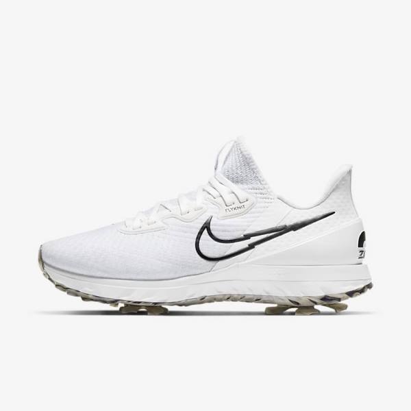 Nike Air Zoom Infinity Tour Women\'s Golf Shoes White / Platinum / Black | NK729NWJ