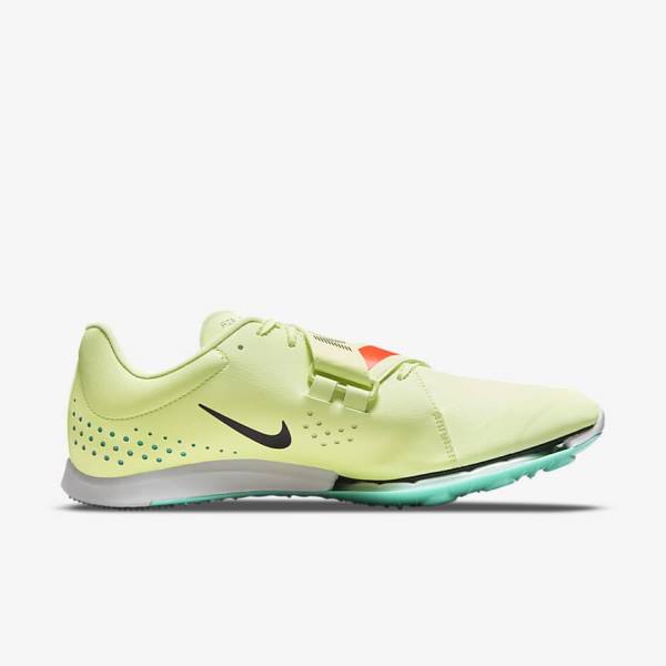 Nike Air Zoom LJ Elite Athletics Jumping Spikes Women's Running Shoes Turquoise / Orange | NK031ORH