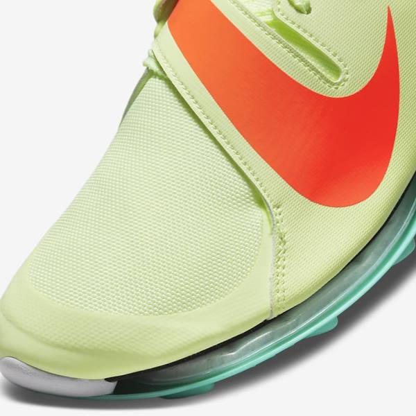 Nike Air Zoom LJ Elite Athletics Jumping Spikes Women's Running Shoes Turquoise / Orange | NK031ORH