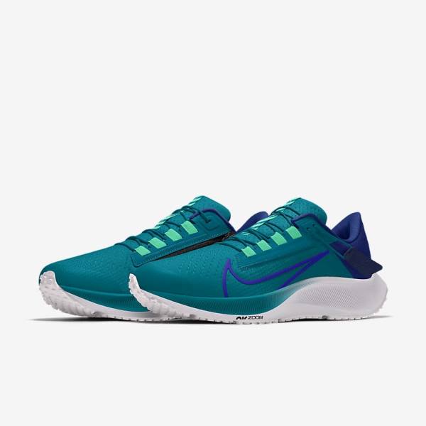 Nike Air Zoom Pegasus 38 By You Road Men's Running Shoes Multicolor | NK091VHZ