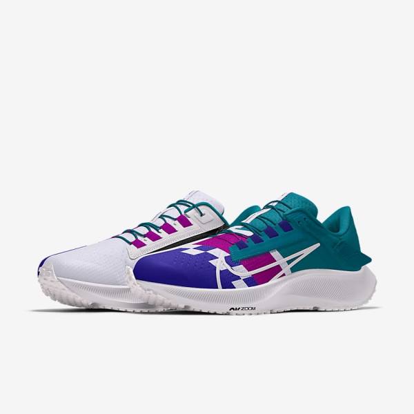 Nike Air Zoom Pegasus 38 By You Road Women's Running Shoes Multicolor | NK485XAS