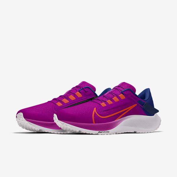 Nike Air Zoom Pegasus 38 By You Road Women's Running Shoes Multicolor | NK793SDE