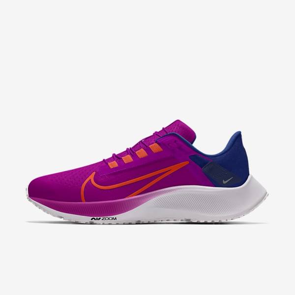 Nike Air Zoom Pegasus 38 By You Road Women\'s Running Shoes Multicolor | NK793SDE