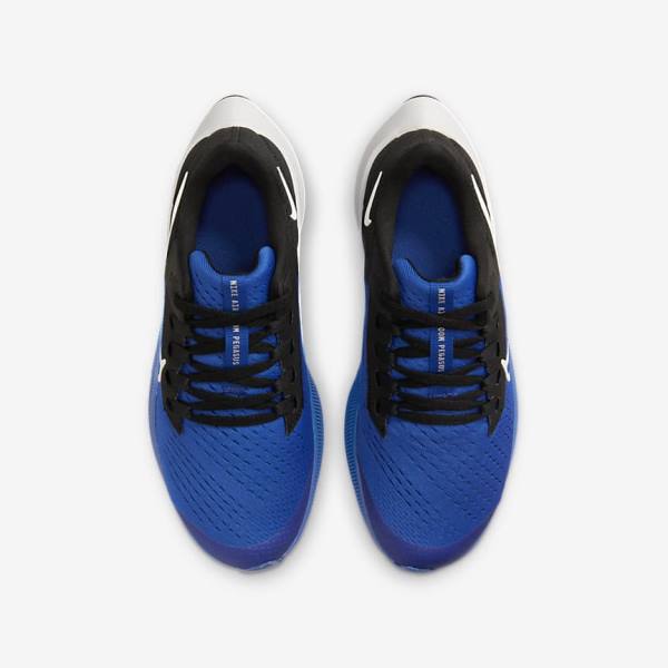 Nike Air Zoom Pegasus 38 Older Road Kids' Running Shoes Royal / Black / White | NK728UKS