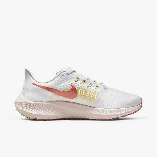 Nike Air Zoom Pegasus 39 Road Women's Running Shoes White / Light | NK156IYX